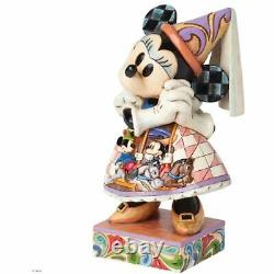Rare Jim Shore Disney Traditions Heureux Toujours Après Minnie Mouse 4038497