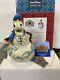 Rare Nib Jim Shore Disney Balançant Donald Duck Bonhomme De Neige Vaciller Dans L’hiver