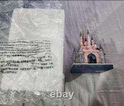 SIGNÉ Disney Traditions Château de Cendrillon Jim Shore 50e anniversaire WDW
