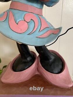 Sculpture Minnie Mouse de 23 pouces toute souriante de Jim Shore Disney Traditions