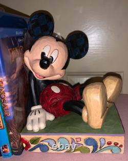 Serre-livres Jim Shore Mickey et Minnie Disney Traditions-Enesco d’occasion sans boîte