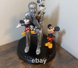 Statue Enesco Disney Traditions 100e anniversaire Mickey Mouse Walt Disney d'occasion