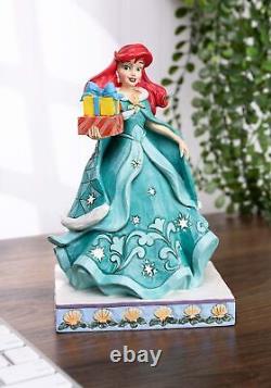 Statue Enesco Jim Shore Ariel avec cadeaux en taille standard