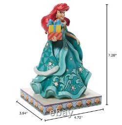 Statue Enesco Jim Shore Ariel avec cadeaux en taille standard