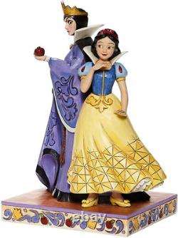 Statue Jim Shore Disney Traditions Blanche-Neige & Reine Maléfique Évil et Innocence