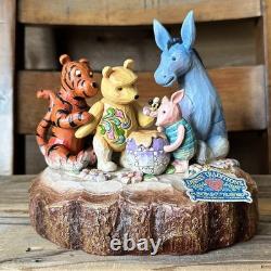 Statue Jim Shore Winnie L'Ourson 'Toi, Moi et le Petit Pot de Miel' 4037502 Tradition Disney