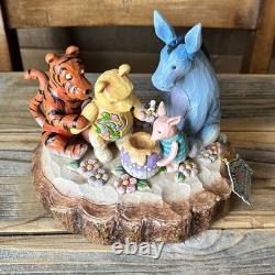 Statue Jim Shore Winnie L'Ourson 'Toi, Moi et le Petit Pot de Miel' 4037502 Tradition Disney