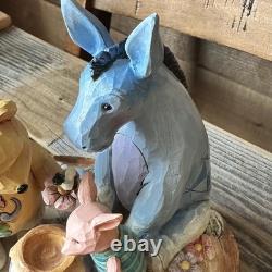 Statue Jim Shore Winnie L'Ourson 'Toi, Moi et le Petit Pot de Miel' 4037502 Tradition Disney