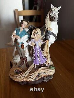TANGLED Vivez votre rêve Figurine sculptée par le cœur de Jim Shore Disney Rapunzel/Flynn