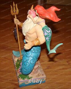 Tradition Disney, Jim Shore PETITE PRINCESSE DE PAPA (4059730) Ariel, Roi Triton