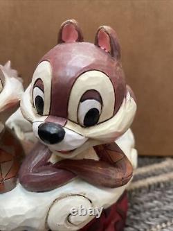 Tradition Disney par Enesco Figurine de Noël joyeux Chip'n Dale Holly Jolly