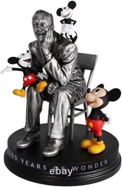 Traditions Disney 100ème Anniversaire Mickey Mouse Walt Disney Figurine Statue Enesco NOUVEAU