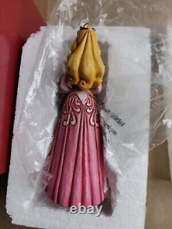 Traditions Disney Aurora Belle Comme Une Rose Figurine Rare de Jim Shore Enesco RARE