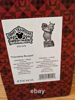 Traditions Disney Bouquet d'Amitié Winnie l'Ourson par Jim Shore #4031479 NIB