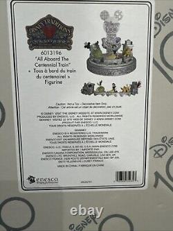 Traditions Disney D100 Train Figurine 6013196. De Enesco. Conçu par Jim Shore.