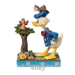 Traditions Disney Figurine Donald & Tic et Tac Enesco JIM SHORE NOUVEAU