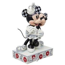 Traditions Disney Figurine du 100e anniversaire de Minnie Mickey Rare NEUF Statue Enesco