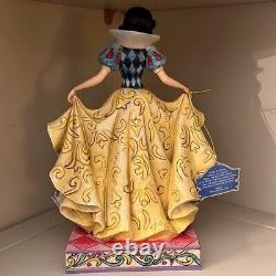 Traditions Disney Jim Shore Collection Showcase Blanche Neige Figurine d'Art Populaire