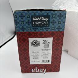 Traditions Disney Jim Shore Forêt Hivernale Merveilleux Bonhomme de Neige Chip et Dale F2