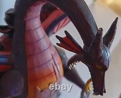 Traditions Disney Jim Shore Maleficent Dragon lançant le sort 4011739 LIRE