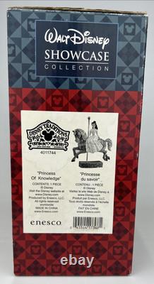 Traditions Disney Jim Shore Princesse de la Connaissance Cheval de Carrousel Belle