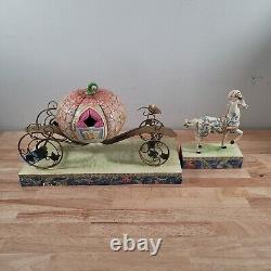 Traditions Disney Jim Shore Une Carrosse Enchanté Vous Attend Figurine Enesco