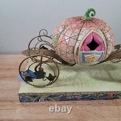 Traditions Disney Jim Shore Une Carrosse Enchanté Vous Attend Figurine Enesco
