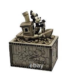 Traditions Disney Mickey Mouse Steamboat Willie Boîte avec Couvercle 4017927