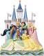 Traditions Disney Statues Des Princesses Disney Devant Le Château