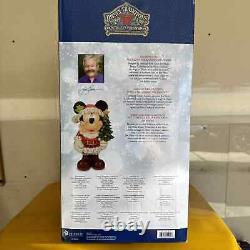 Traditions Disney de Costco Jim Shore 17 pouces Mickey Vieux St. Mick Noël Enesco