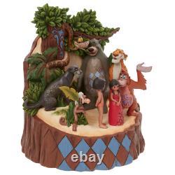 Traditions Disney de Jim Shore Figurine SCULPTÉE PAR LE COEUR LE LIVRE DE LA JUNGLE 6010085