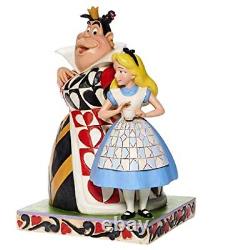 'Traditions Disney par Jim Shore Alice au pays des merveilles et la Reine de Cœur'