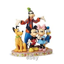 Traditions Disney par Jim Shore Fab Five La Bande est ici Figurine, 8.750, M