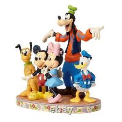 Traditions Disney par Jim Shore Fab Five La Bande est ici Figurine, 8.750, M