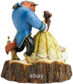 Traditions Disney par Jim Shore Figurine Sculptée du Coeur de la Belle et la Bête