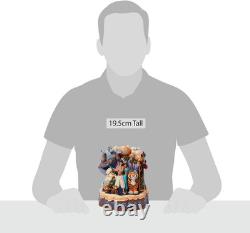 Traditions Disney par Jim Shore Figurine des personnages d'Aladdin Sculptée de cœur, 7,67