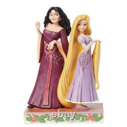 Traditions Disney par Jim Shore Le Bien contre Le Mal Mère Gothel et Raiponce