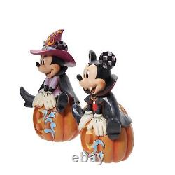 Traditions Disney par Jim Shore Mickey et Minnie Mouse Figurine d'Halloween, 7