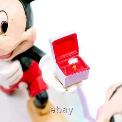 Traditions Disney par Jim Shore - Mickey fait sa demande à Minnie - Plat pour bagues