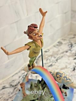 Vitrine Walt Disney Enesco Jim Shore Peter Pan s’envole vers les étoiles figurine