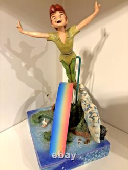 Vitrine Walt Disney Enesco Jim Shore Peter Pan s’envole vers les étoiles figurine