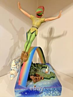 Vitrine Walt Disney Enesco Jim Shore Peter Pan s’envole vers les étoiles figurine